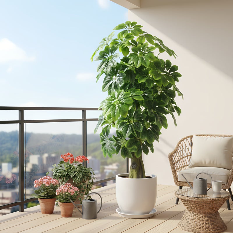 Sharpdo Fresh and Natural Artificial Green Plant for Home Decor, 60*110cm (Without Pot) - Image 4